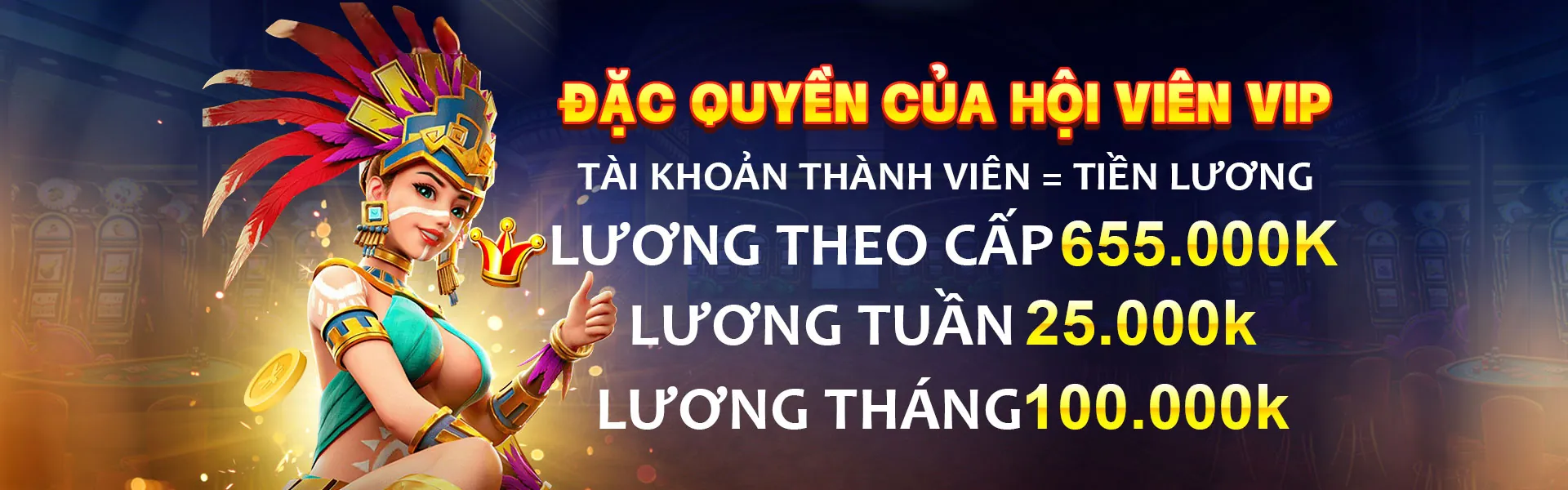 Hình ảnh đại diện Chương trình VIP của zalv nổ hủ với các phần thưởng sang trọng và đặc quyền